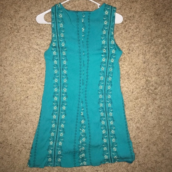Turquoise dress - Picture 2 of 3